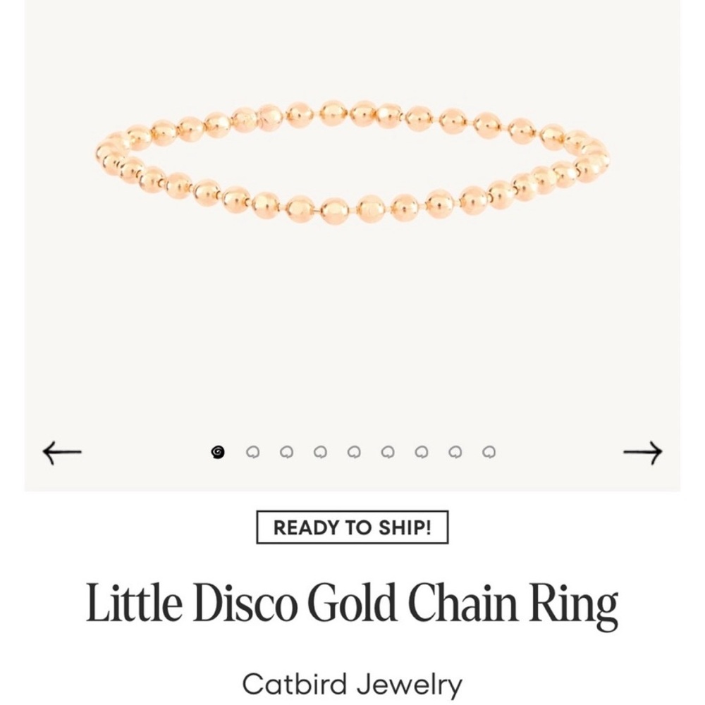 Catbird Disco Ring